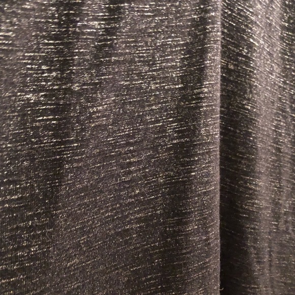 Express black shimmered v-neck dressing, XS - Picture 2 of 5